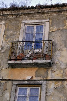 Apartment house in old town of Lisbon