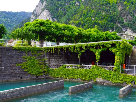 Port of Thun Lake Interlaken, Switzerland