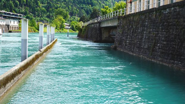 Port of Thun Lake Interlaken, Switzerland