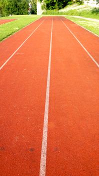 Running Track vertical