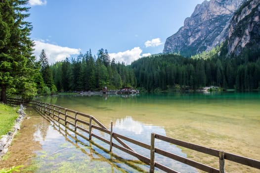 Braies lake, the most beautiful lake in Italy