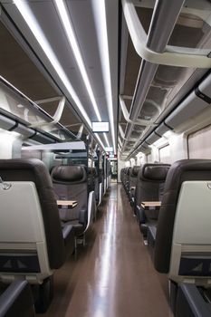 business class rail wagon