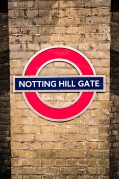 notting hill gate sign