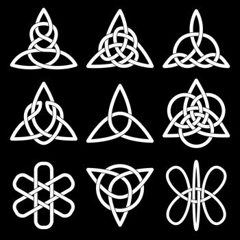 Collection of Celtic knots for use in your creative projects