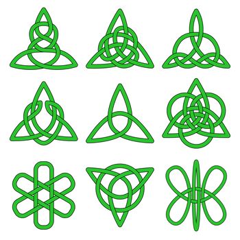 Collection of Celtic knots for use in your creative projects