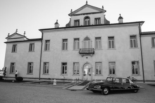 ZIMELLA, ITALY - OCTOBER 26: Villa Cornaro open for a wedding fair on Zimella Sunday, October 26, 2014. Villa Cornaro founded in the sixteenth century, built by the aristocratic Cornaro family.