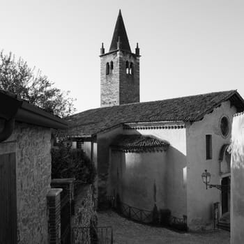 Santa Maria dei Domenicani is a small, 15th-century, Roman Catholic church, located inside the Scaliger walls near Piazza dell’Antenna in Soave, Italy.