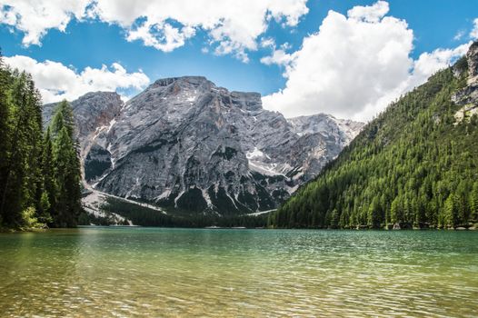 Braies lake, the most beautiful lake in Italy