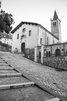 Santa Maria dei Domenicani is a small, 15th-century, Roman Catholic church, located inside the Scaliger walls near Piazza dell’Antenna in Soave, Italy.