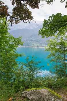 Ledro lake in Italy is called the blue lake