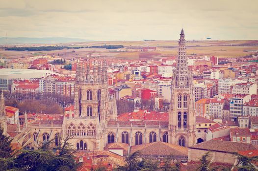 Cathedral of the Spanish City of Burgos, Instagram Effect