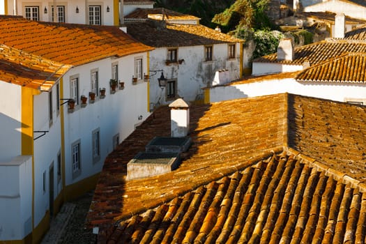 View to Historic Center City of Obidos, Portugal