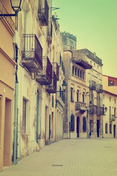 Siesta in Medieval Spanish City, Instagram Effect