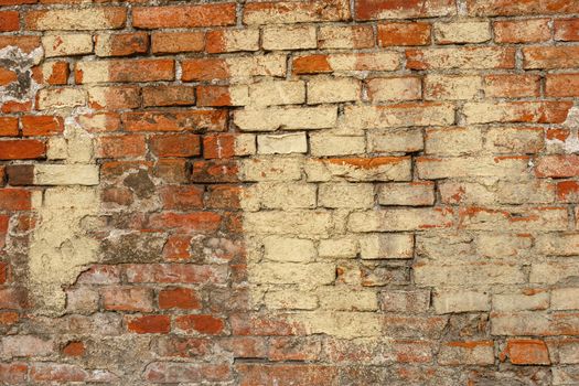 Background of brick wall texture,old brick wall in a background image