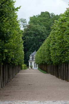 Splendid, decorative gardens at castles in France