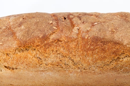  loaves of bread traditionally roasted.  Background. Close up. 