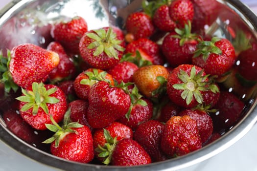 Fresh ripe  strawberry