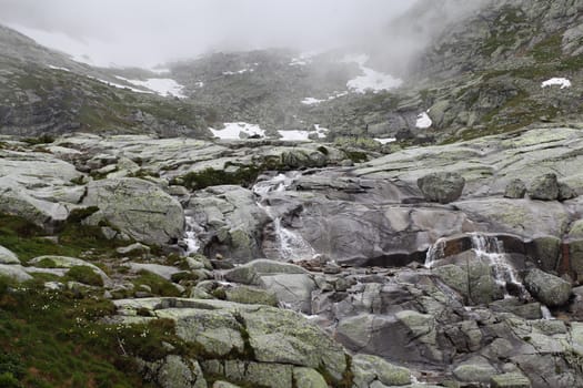 Carpathian Mountains in the High Tatra in Slovakia