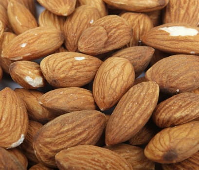 Almond background.