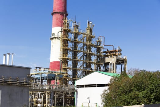 Industrial of refinery tower for making gasoline