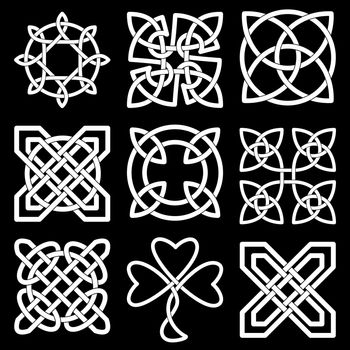 Collection of Celtic knots for use in your creative projects