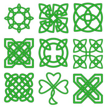 Collection of Celtic knots for use in your creative projects