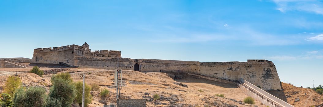 Forte de Sao Sebastiao in old town of Castro Marim, Algarve, Portugal