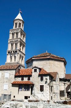 split city croatia cathedral of saint duje landmark architecture