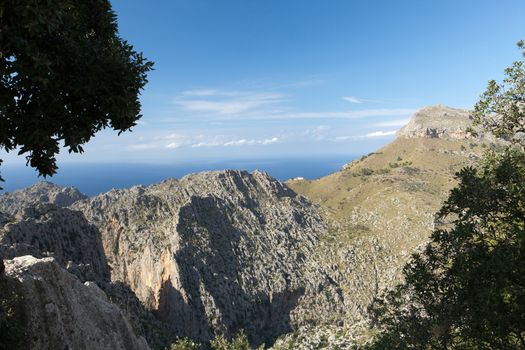 Serra de Tramuntana - mountains on Mallorca, Spain 