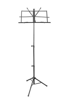 music stand isolated on white background