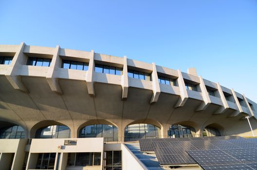 Yoyogi National Gymnasium in Tokyo, Japan