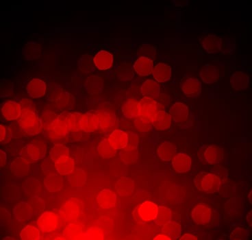 red bokeh as background, valentine day and love concept