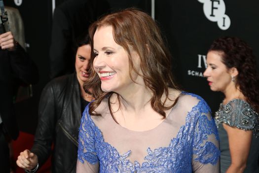 UNITED KINGDOM, London: Geena Davis attends the BFI Luminous Fundraising Gala at Guildhall in London on October 6, 2015.