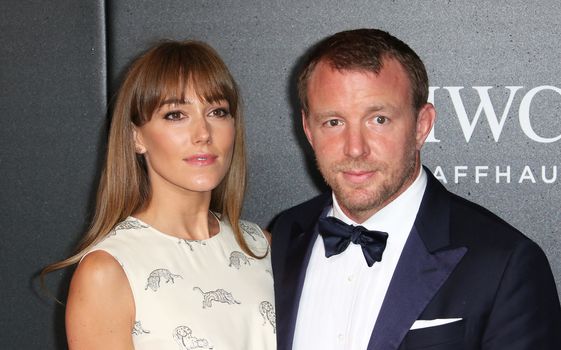 UNITED KINGDOM, London: Jacqui Ainsley and Guy Ritchie attend the BFI Luminous Fundraising Gala at Guildhall in London on October 6, 2015.