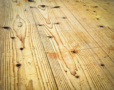 Background or texture old retro style wooden table top