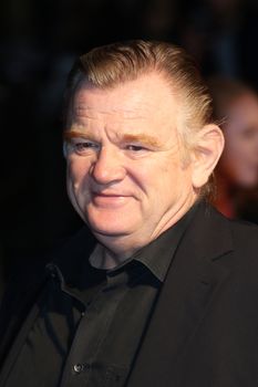 UNITED KINGDOM, London: Brendan Gleeson attends the screening of Suffragette on opening night of the BFI London Film Festival at London's Odeon Leicester Square on October 7, 2015. 