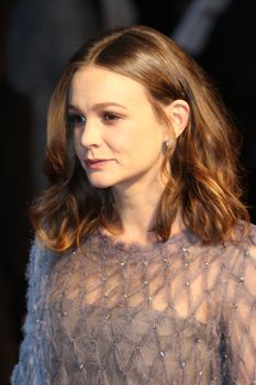 UNITED KINGDOM, London: Carey Mulligan attends the screening of Suffragette on opening night of the BFI London Film Festival at London's Odeon Leicester Square on October 7, 2015. 