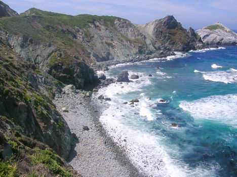 Pacific Coast cliff