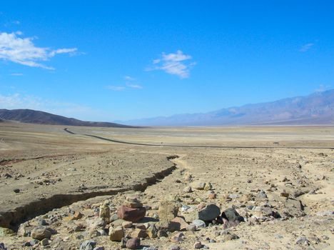 Death valley, a desert land