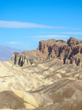 Zabriskie Point in Death Valley NP