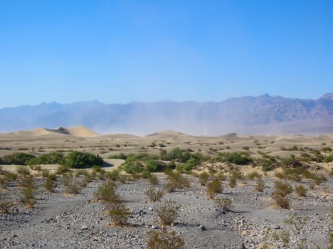 Sand Dunes in Death Valley