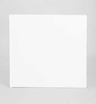 Blank book with white cover