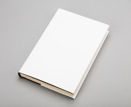 Blank book with white cover