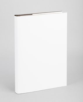 Blank book with white cover