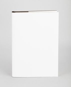 Blank book with white cover