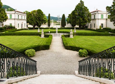 Montecchio Maggiore(Vicenza, Veneto, Italy) - Park of Villa Cordellina Lombardi, built in 18th century