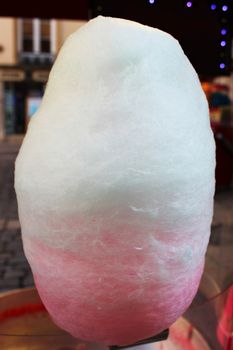 Cotton candy or Candy Floss in Lyon, France