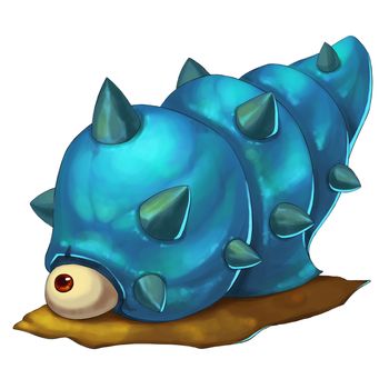 Sea Snail Monster - Creature Design