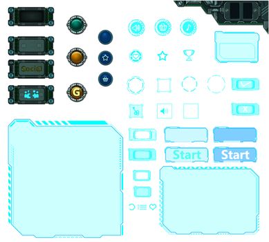 Game UI Elements - UI Design