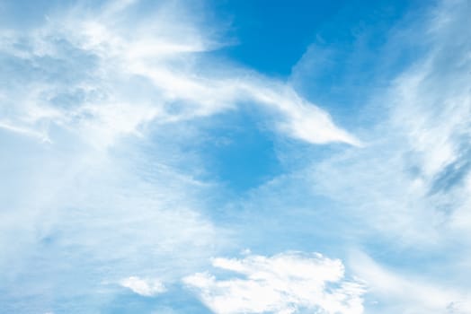 blue sky background with clouds